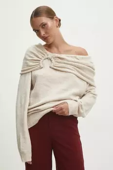 Свитер Answear Lab, бежевый