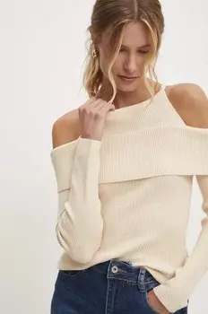 Свитер Answear Lab, бежевый