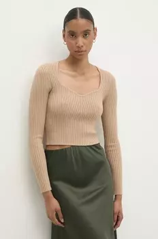Свитер Answear Lab, коричневый