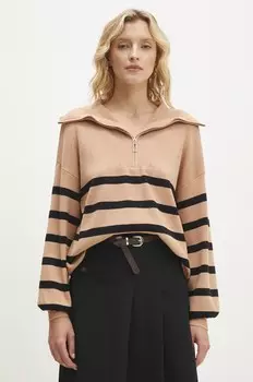 Свитер Answear Lab, коричневый