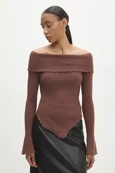 Свитер Answear Lab, коричневый