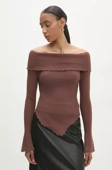 Свитер Answear.Lab, коричневый