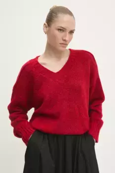 Свитер Answear Lab, красный