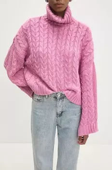 Свитер Answear Lab, розовый