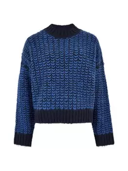 Свитер Apricot Chevron, темно-синий