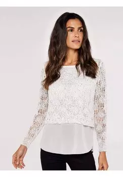 Свитер Apricot, кремовый