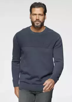 Свитер Arizona с круглым вырезом, синий