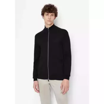 Свитер Armani Exchange 8NZE4D_ZM8CZ full zip, черный