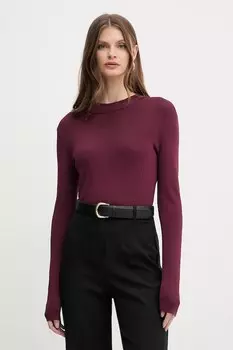 Свитер Armani Exchange, бордовый
