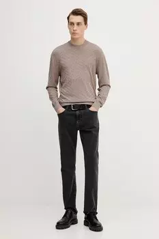 Свитер Armani Exchange, коричневый
