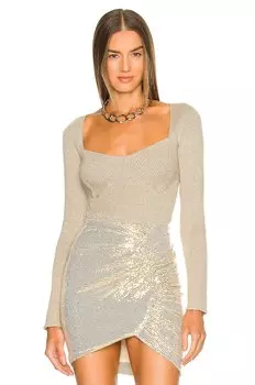 Свитер ASTR the Label Fletcher, цвет Taupe & Silver