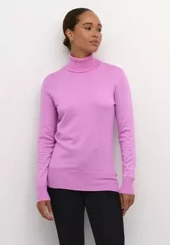 Свитер Astrid Roll Neck Kaffe, цвет cyclamen