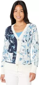 Свитер Atlantic Pacific Cardigan NIC+ZOE, цвет Blue Multi