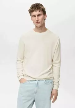 Свитер AVENA Mango, слоновая кость