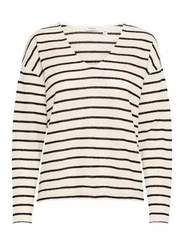 Свитер b.young BYSIF STRIPE, бежевый