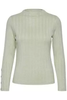 Свитер b.young Langarmshirt, зеленый