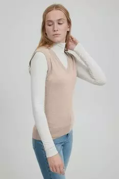 Свитер b.young Pullunder, серый