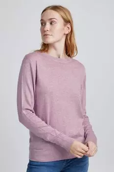 Свитер b.young Rundhals, розовый