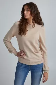 Свитер b.young Rundhals, серый