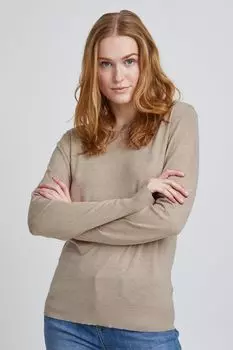 Свитер b.young Rundhals, серый