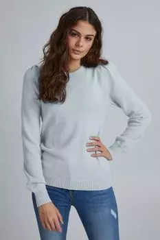 Свитер b.young Rundhals, синий