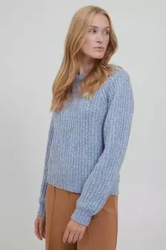 Свитер b.young Strick, синий