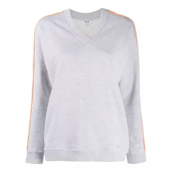 Свитер back logo v neck sports hoodie white Kenzo, белый