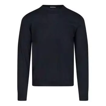 Свитер back print interlocked bb sweatshirt 'black blue' Balenciaga, черный
