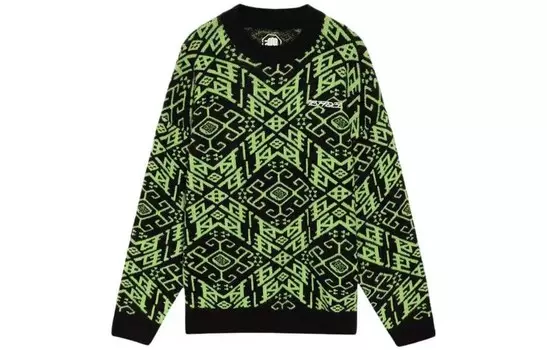 Свитер Badfive унисекс зеленый Lining, зеленый