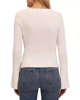 Свитер Bagatelle с расклешенными рукавами, слоновая кость/кремовый