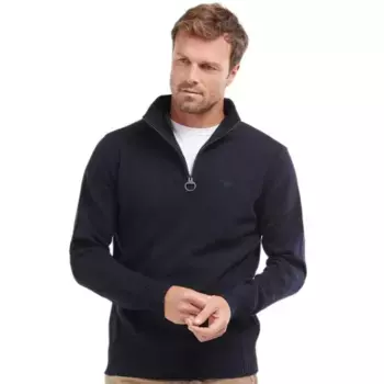 Свитер Barbour Essential half zip, синий