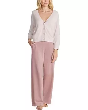 Свитер Barefoot Dreams CozyChic Lite Diamond Pointelle Pullover, цвет Chai 1