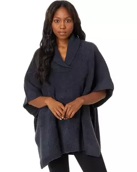 Свитер Barefoot Dreams CozyChic Shawl Collar Poncho, цвет Stone