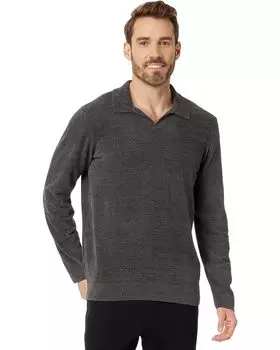 Свитер Barefoot Dreams CozyChic Ultra Lite Ribbed Collar Pullover, цвет Carbon