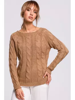 Свитер basic fit Made Of Emotion, бежевый