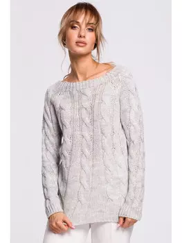 Свитер basic fit Made Of Emotion, серый