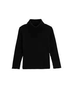 Свитер Basic Turtle Neck Soft Textured Koton, черный