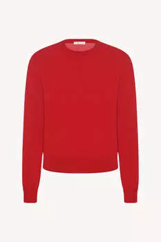 Свитер Benji из кашемира The Row, красный