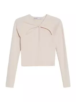 Свитер Bershka, экрю