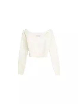 Свитер Bershka, экрю