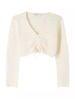 Свитер Bershka, экрю