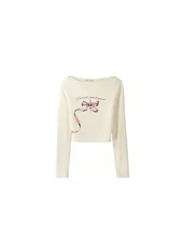 Свитер Bershka, экрю