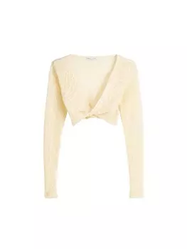 Свитер Bershka, экрю