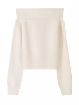 Свитер Bershka, экрю