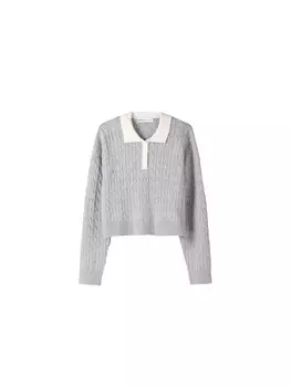 Свитер Bershka, антрацит