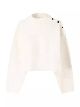 Свитер Bershka, белый