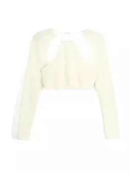 Свитер Bershka, белый