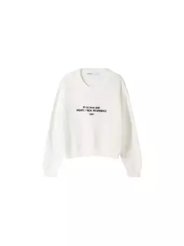 Свитер Bershka, белый