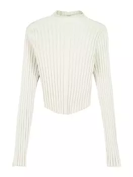 Свитер Bershka, бежевый