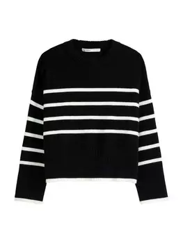 Свитер Bershka, черный